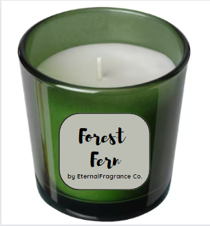 Forest Fern Candle Image